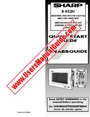 View R-852N pdf Operation Manual, Quick Guide, Swedish