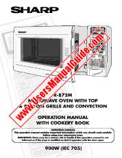 Ver R-872M pdf Manual de Operación, Libro de cocina, Inglés