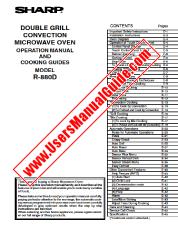 Voir R-880D pdf Manuel d'utilisation, livre de recettes, anglais