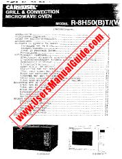 Ver R-8H50T pdf Manual de operación, holandés