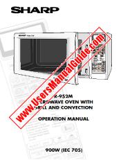 Ver R-952M pdf Manual de Operación, Inglés