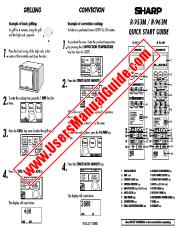 Ver R-953M/963M pdf Manual de operación, guía rápida, inglés
