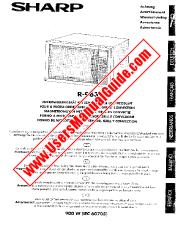 Ver R-963 pdf Manual de operación, holandés