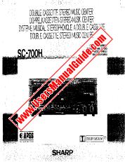 Voir SC-700H pdf Manuel d'utilisation, anglais, allemand, français, néerlandais