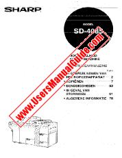Ver SD-4085 pdf Manual de operación, holandés