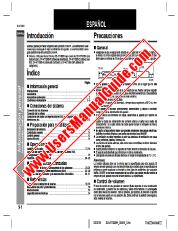 View SD-AT1000H pdf Operation Manual, extract of language Spanish