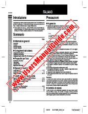 Vezi SD-AT1000H pdf Manual de funcționare, extractul de limba italiană