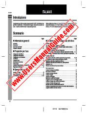 Ver SD-AT100H pdf Manual de operación, extracto de idioma italiano.