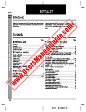 View SD-AT100H pdf Operation Manual, extract of language Portuguese