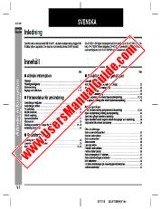 Vezi SD-AT100H pdf Manual de utilizare, suedeză Italiană Olandeză Portugheză