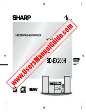 Ver SD-EX200H pdf Manual de operaciones, húngaro