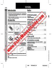 View SD-EX220H pdf Operation Manual, extract of language Spanish