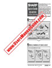 Ver SD-NX10H pdf Manual de operación, guía rápida, inglés