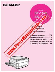 Visualizza SF-1116/1118 pdf Manuale operativo, inglese