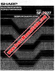 Ver SF-2027 pdf Manual de operación, holandés