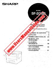 Vezi SF-2030 pdf Manual de utilizare, olandeză