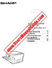 Visualizza SF-2118 pdf Manuale operativo, tedesco