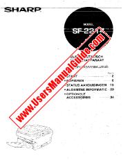 View SF-2214 pdf Operation Manual, Dutch