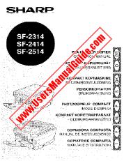 Visualizza SF-2314/2414/2514 pdf Manuale operativo, olandese