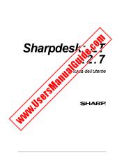 View Sharpdesk pdf Operation Manual, User Guide, Italian