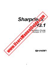 Ver Sharpdesk pdf Manual de Operación, Guía de Instalación, Inglés