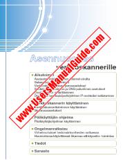 Ver Sharpdesk pdf Manual de Operación, Guía de Configuración, Finlandés