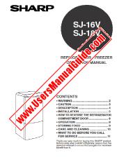 Ver SJ-16V/18V pdf Manual de Operación, Inglés