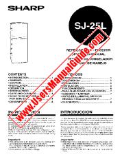 Ansicht SJ-25L pdf Bedienungsanleitung, Englisch