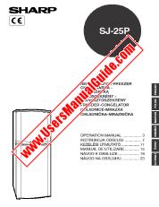 View SJ-25P pdf Operation Manual, extract of language Czech