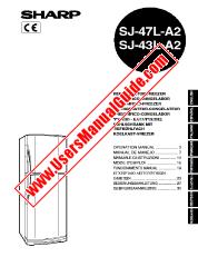 View SJ-43/47L-A2 pdf Operation Manual, english, german, french, italien, spanish, portuguese, greek, dutch