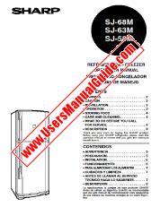 View SJ-58M/63M/68M pdf Operation Manual, English Spanish