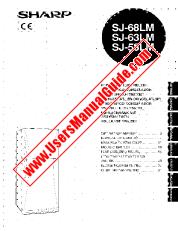 Visualizza SJ-68/63/58LM pdf Manuale operativo, inglese, spagnolo, italiano, francese, portoghese, greco, tedesco, olandese