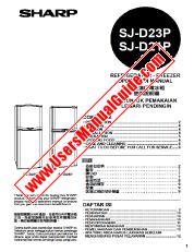 Vezi SJ-D21P/D23P pdf Manual de utilizare, engleză