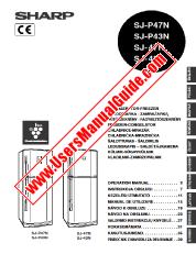 Vezi SJ-P47N/SJ-P43N/SJ-47N/SJ-43N pdf Manual de funcționare, extractul de limba slovenă, slovacă, engleză, poloneză, română, cehă, letonă