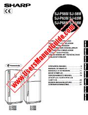 Vezi SJ-P58M/P63M/P68M/58M/63M/68M pdf Manual de funcționare, extractul de limba germană
