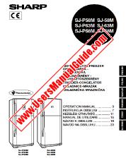 View SJ-P58M/P63M/P68M/58M/63M/68M pdf Operation Manual, extract of language Hungarian