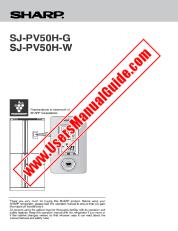 View SJ-PV50H-G/PV50H-W pdf Operation Manual, English