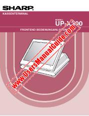 Voir UP-X300 pdf Manuel d'utilisation, Front End, allemand