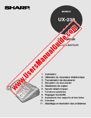 Ansicht UX-238 pdf Bedienungsanleitung, Französisch
