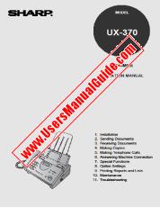 Voir UX-370 pdf Manuel d'utilisation, anglais suédois