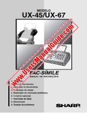 View UX-45/67 pdf Operation Manual, Portuguese