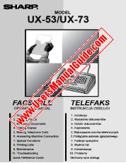 Voir UX-53/73 pdf Manuel d'utilisation, anglais, polonais