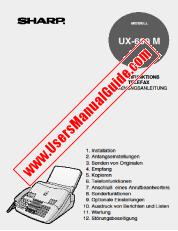 Vezi UX-600M pdf Manual de utilizare, germană