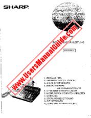 Ver UX-70/75 pdf Manual de Operación, Alemán