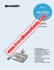 Ver UX-70/75 pdf Manual de operaciones, francés