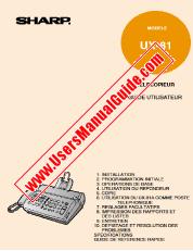 View UX-81A pdf Operation Manual, French