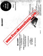 Ver UX-85/FO-451 pdf Manual de operación, holandés