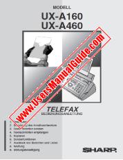 Ansicht UX-A160/A460 pdf Bedienungsanleitung, deutsch