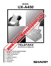 Ver UX-A450 pdf Manual de operaciones, polaco