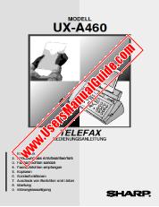 Ver UXA460 pdf Manual de Operación, Alemán